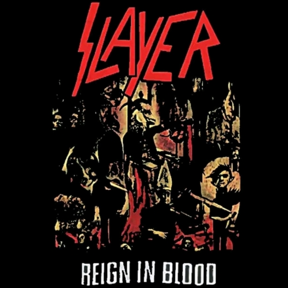 Slayer Reign in Blood Album Heavy Metal Shirt - Picture 3 of 3